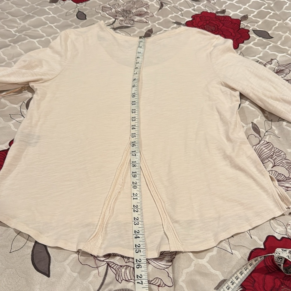 SHYANNE Cream L/S top XL Women’s NWT - Picture 5 of 5